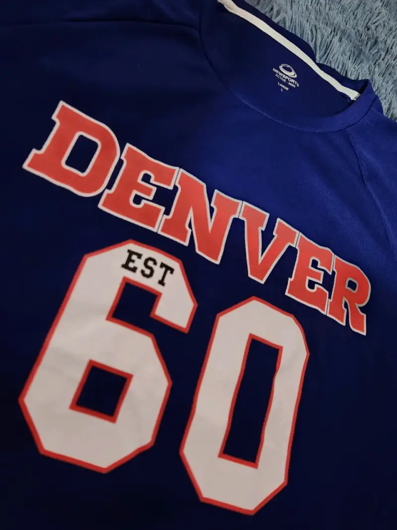 Polera deportiva azul Denver 60 - 2