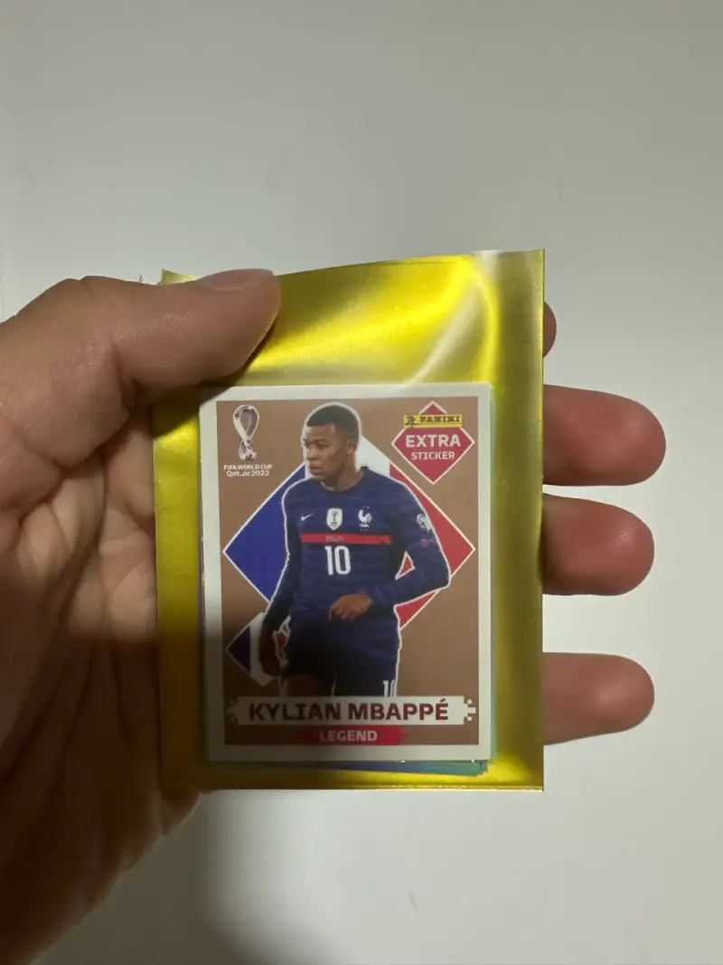 Lámina Panini Mbappé Extra
