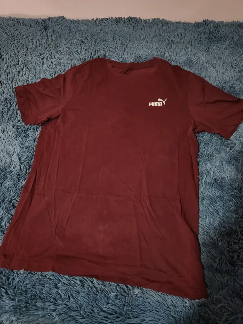 Polera burdeos Puma - 1