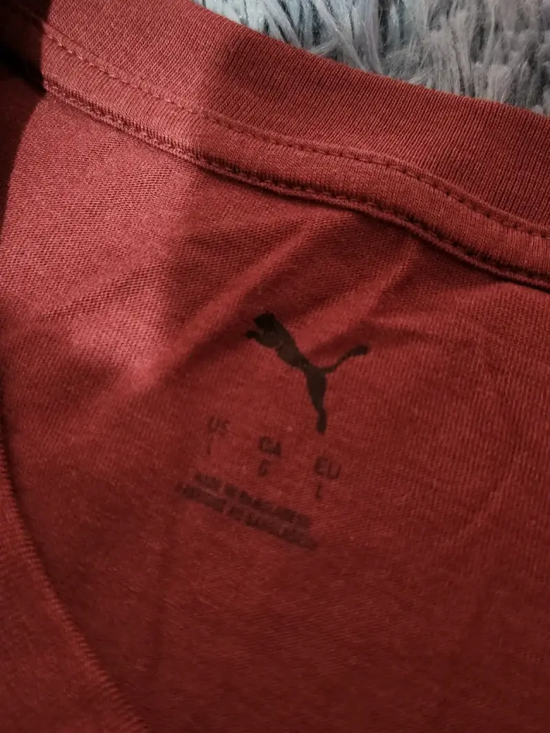 Polera burdeos Puma - 4