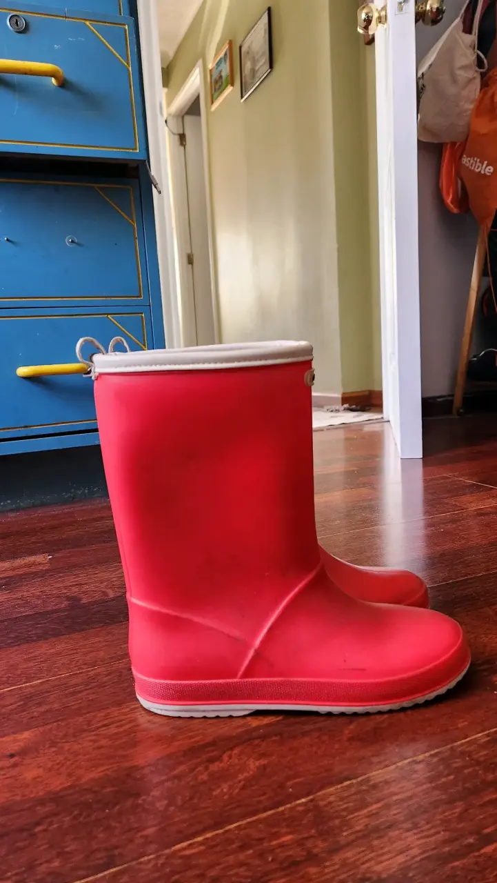 Botas de agua coyote rojas para niñ@s talla 35 - 1