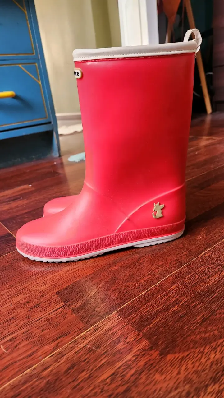 Botas de agua coyote rojas para niñ@s talla 35 - 2