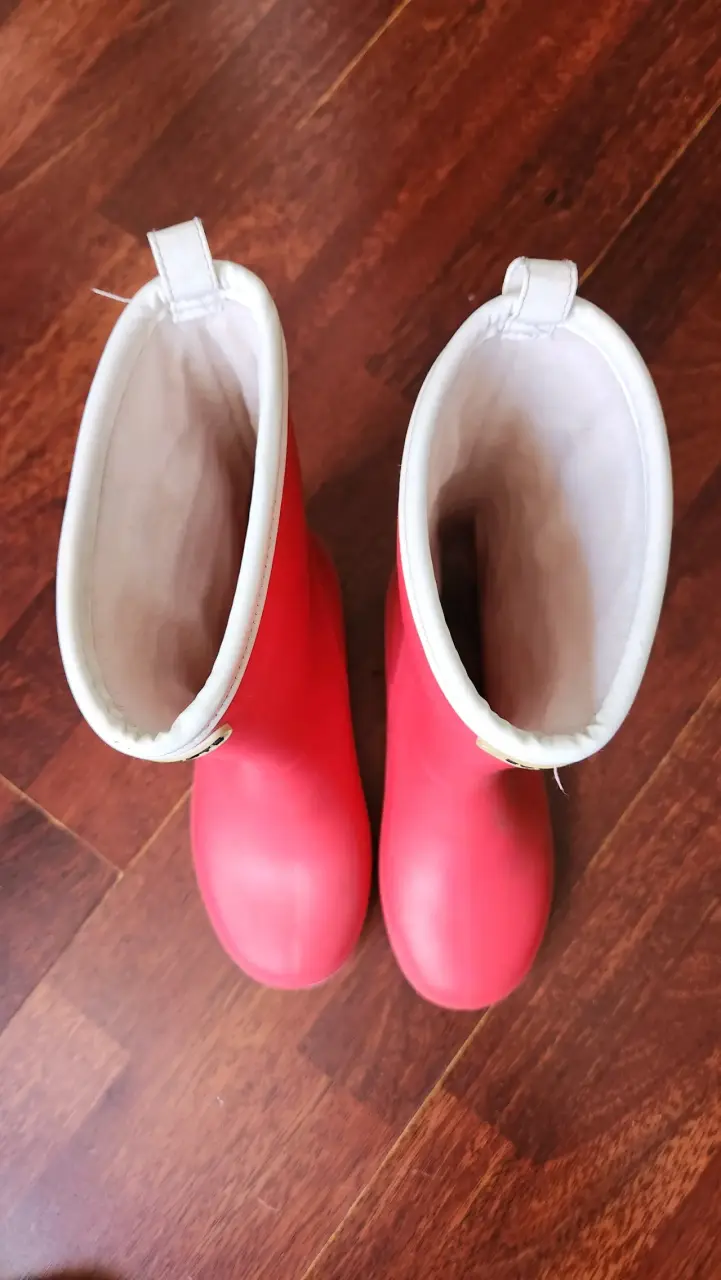 Botas de agua coyote rojas para niñ@s talla 35 - 4