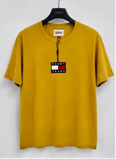 Polera amarilla Tommy Jeans - miniatura 1