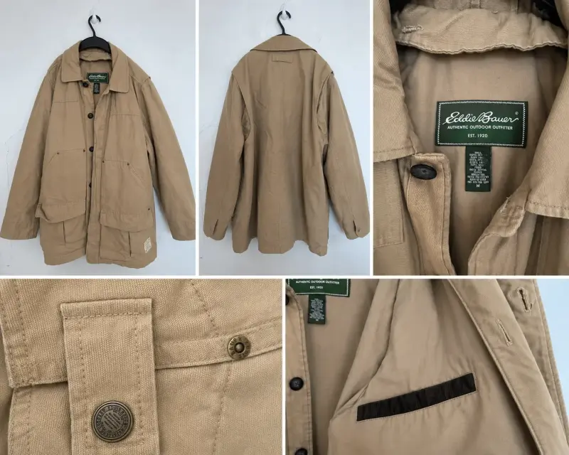 Chaqueta caqui Eddie Bauer - 1