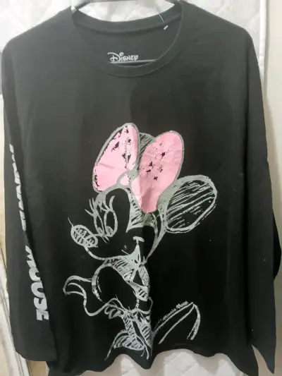 Polera larga roja Minnie Mouse - miniatura 2