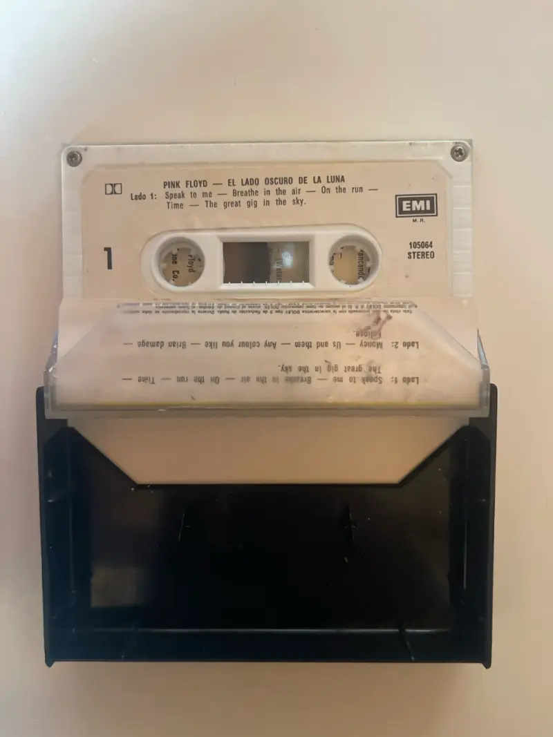 Cassette Pink Floyd El Lado Oscuro de la Luna - 2