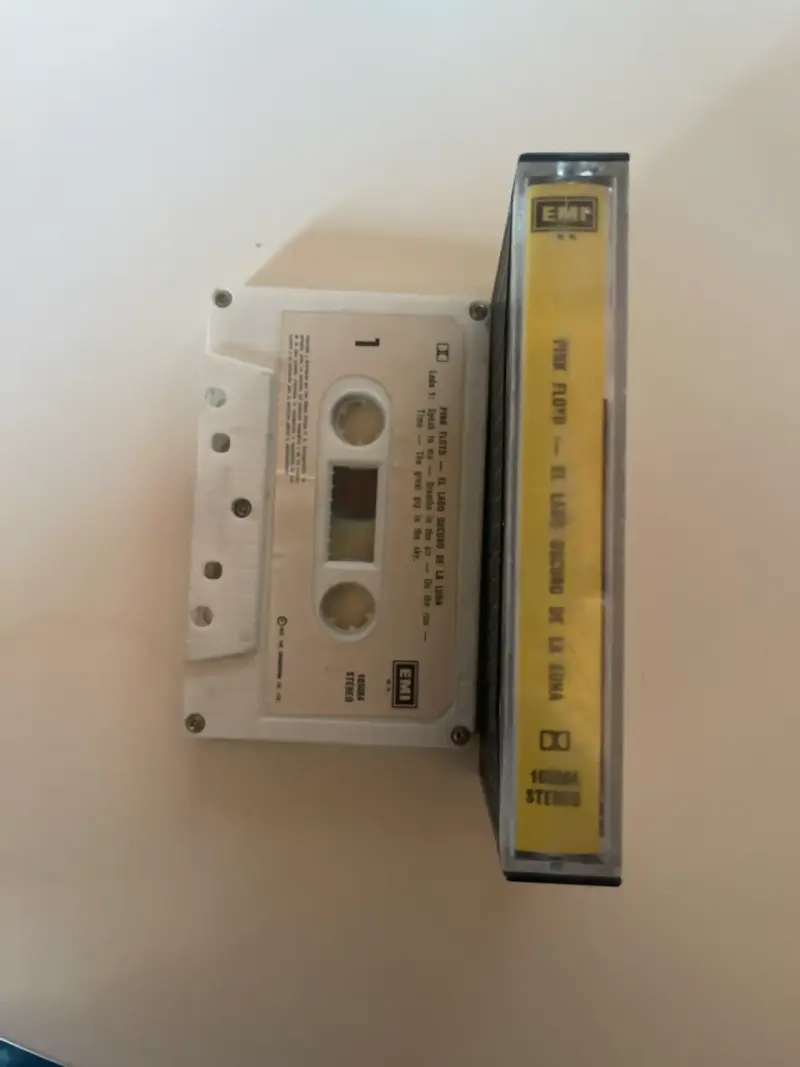 Cassette Pink Floyd El Lado Oscuro de la Luna - 4