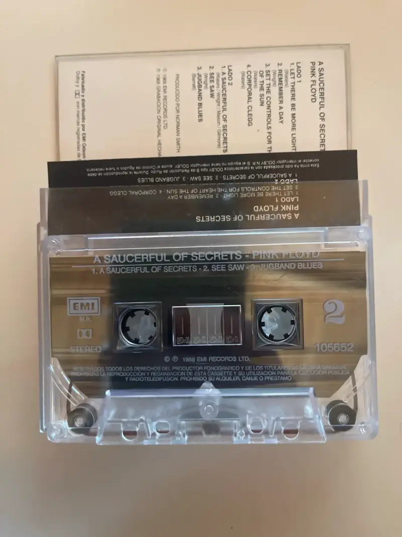Cassette Pink Floyd - 3