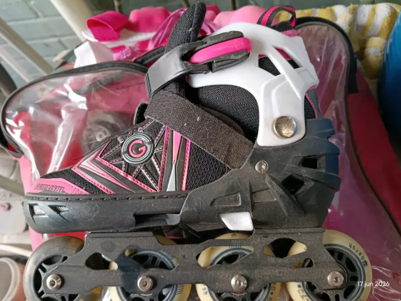 Patines infantiles rosa 27 al 31(ajustable) - 2