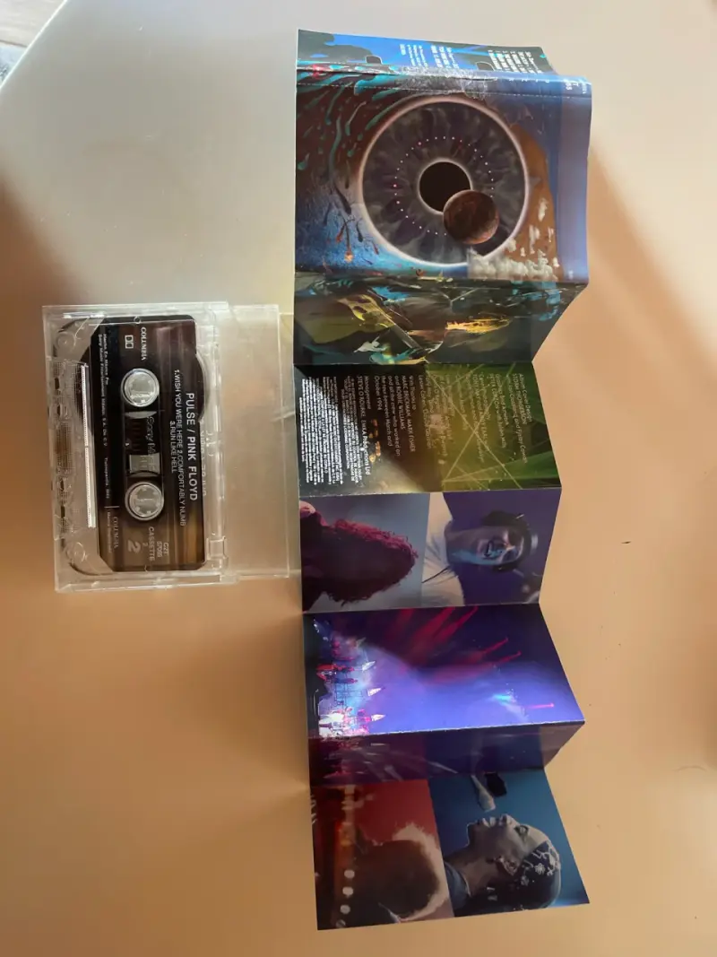 Cassette Pink Floyd - Pulse - 4