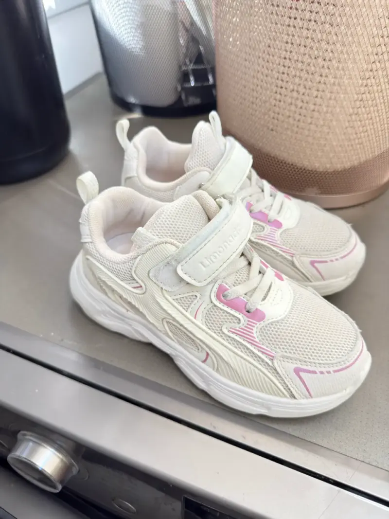 Zapatillas blancas con rosa Limonada - 2
