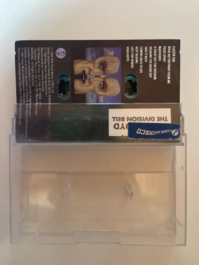 Cassette Pink Floyd The Division Bell - 2