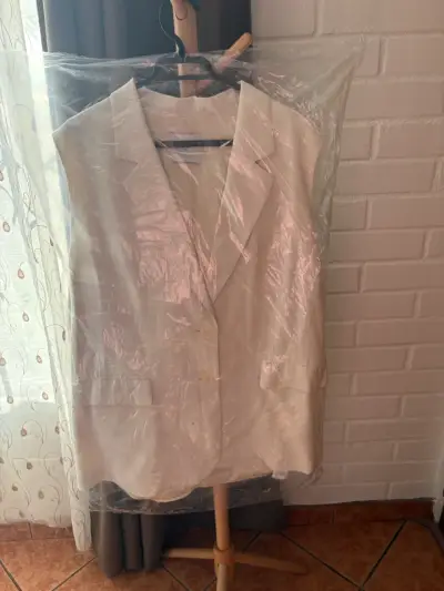 Blazer blanco elegante - miniatura 6