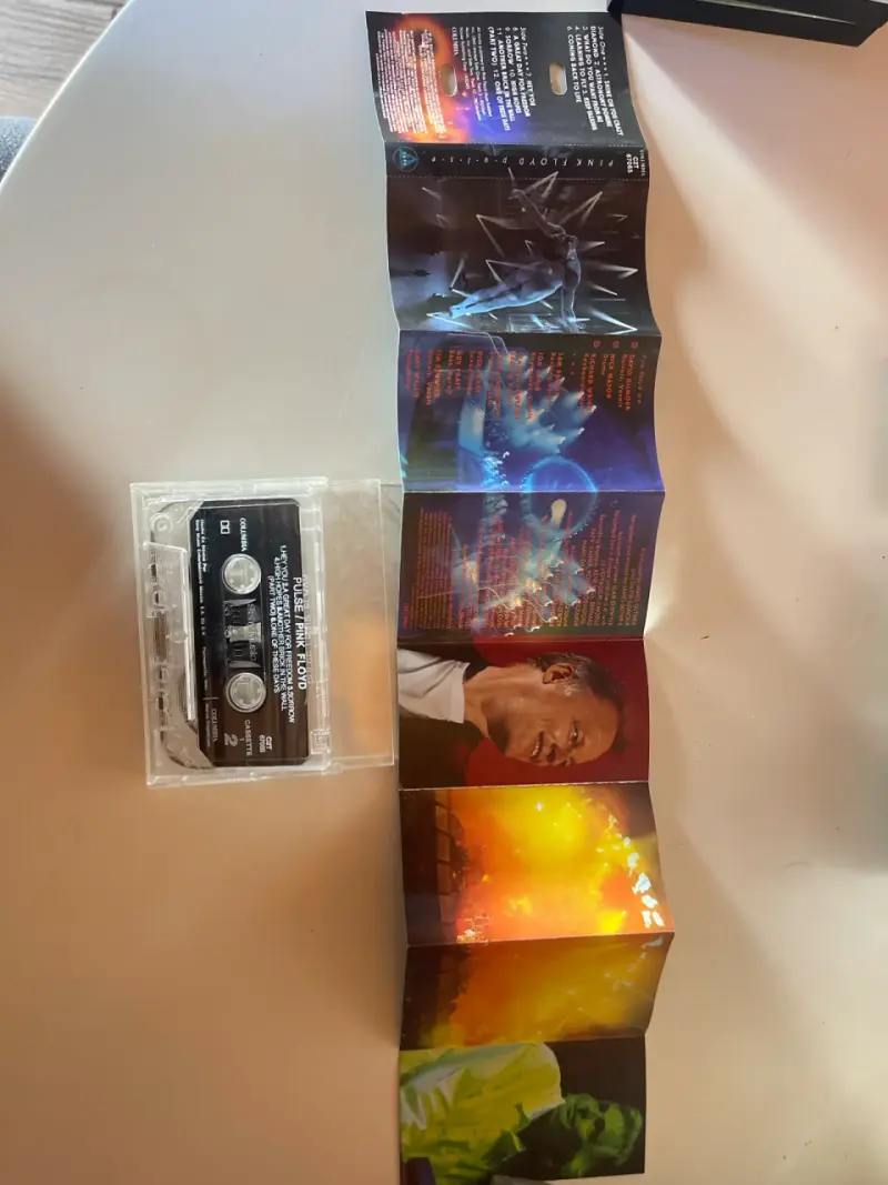 Cassette Pink Floyd - Pulse - 3