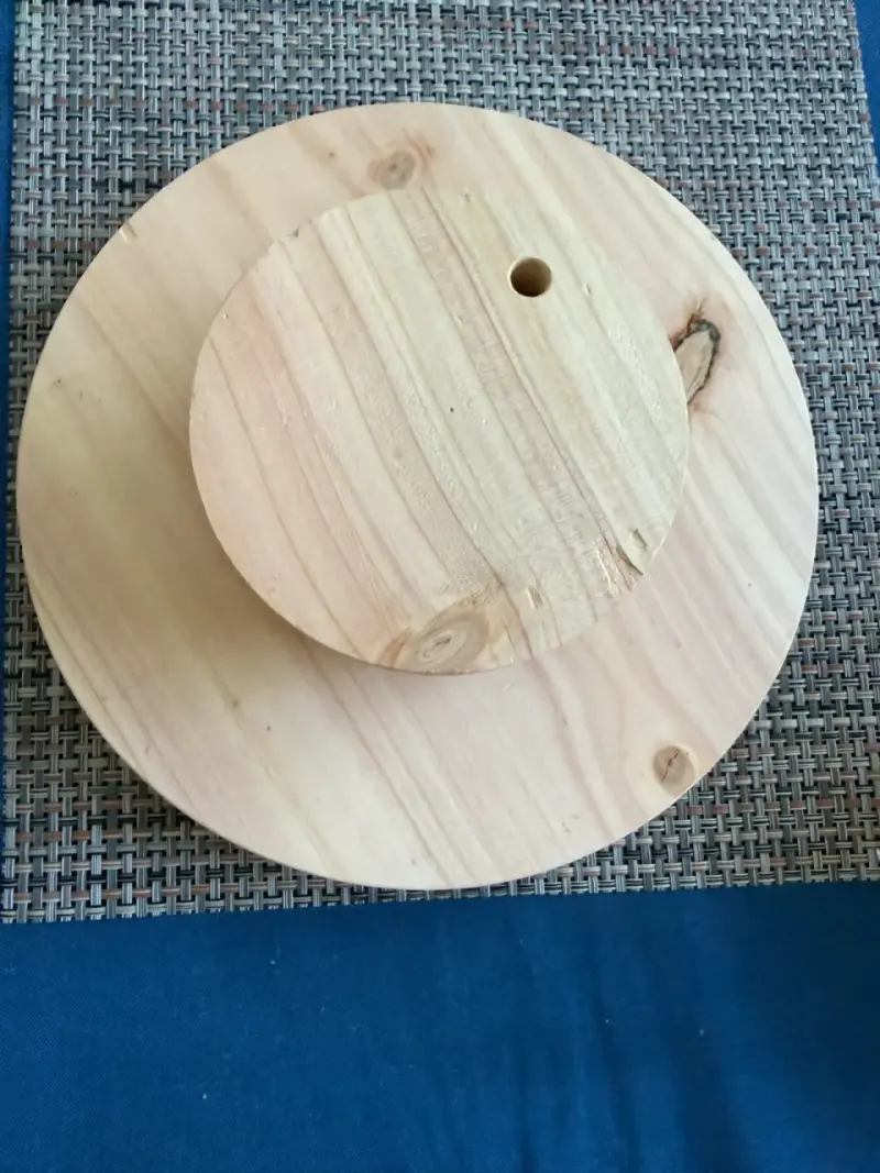 Tabla giratoria de madera (Torno) - 2