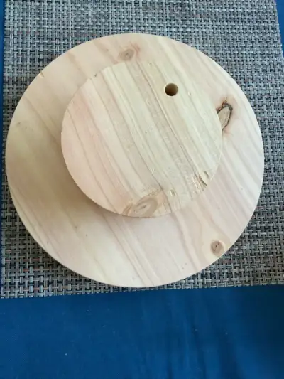 Tabla giratoria de madera (Torno) - miniatura 2