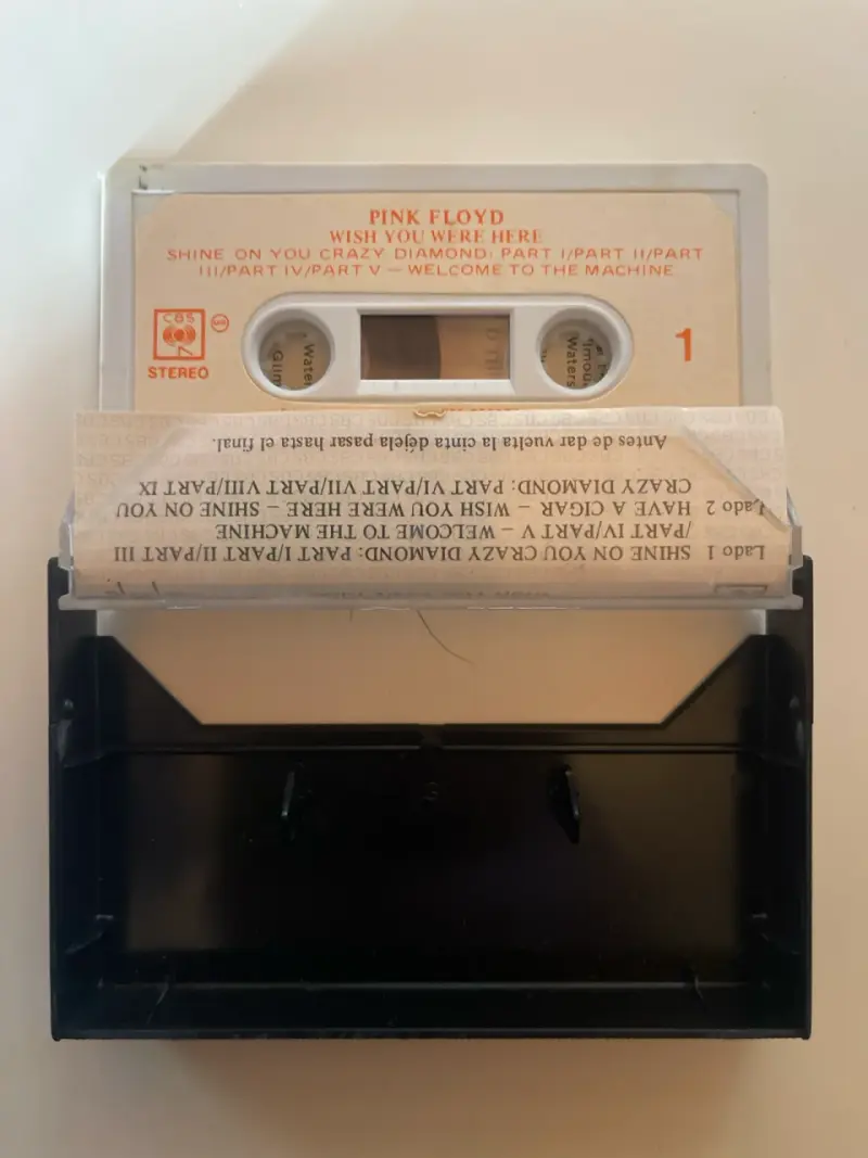 Cassette Pink Floyd Wish You Were Here - 2