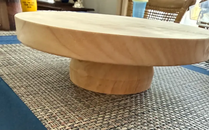 Tabla giratoria de madera (Torno) - 4