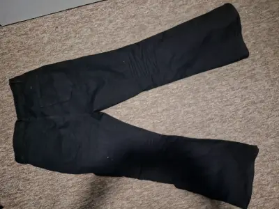 Pantalones de campana negros - miniatura 2