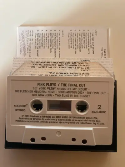 Cassette Pink Floyd The Final Cut - miniatura 3