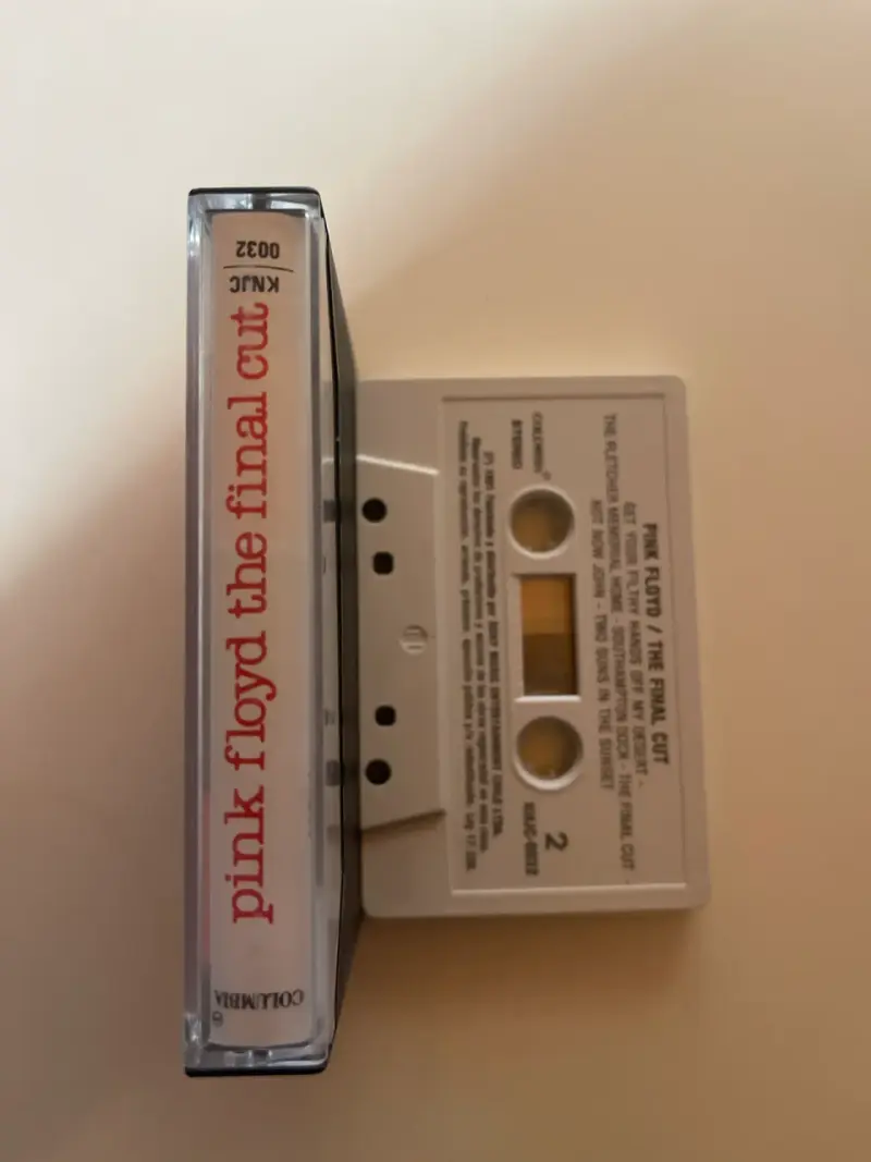 Cassette Pink Floyd The Final Cut - 4