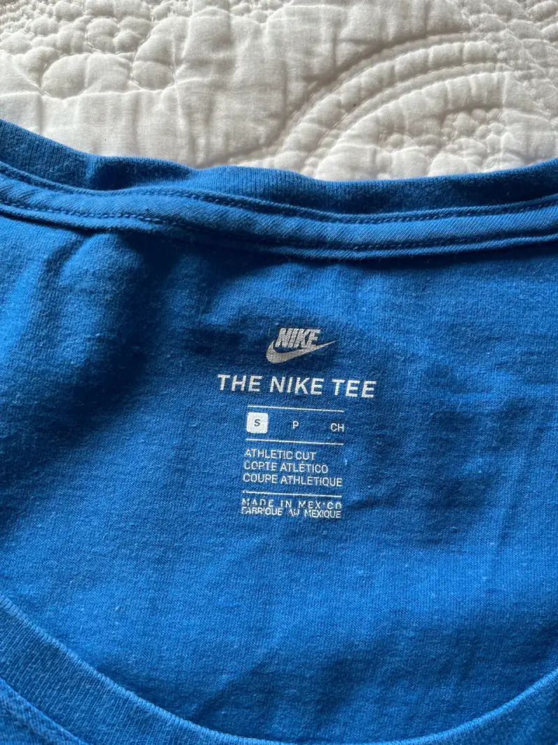 Polera azul Nike deportiva - 2