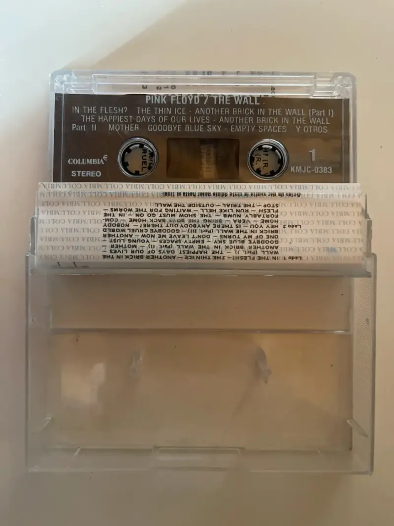 Cassette Pink Floyd The Wall - 2