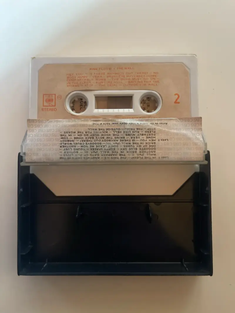 Cassette Pink Floyd The Wall - 2