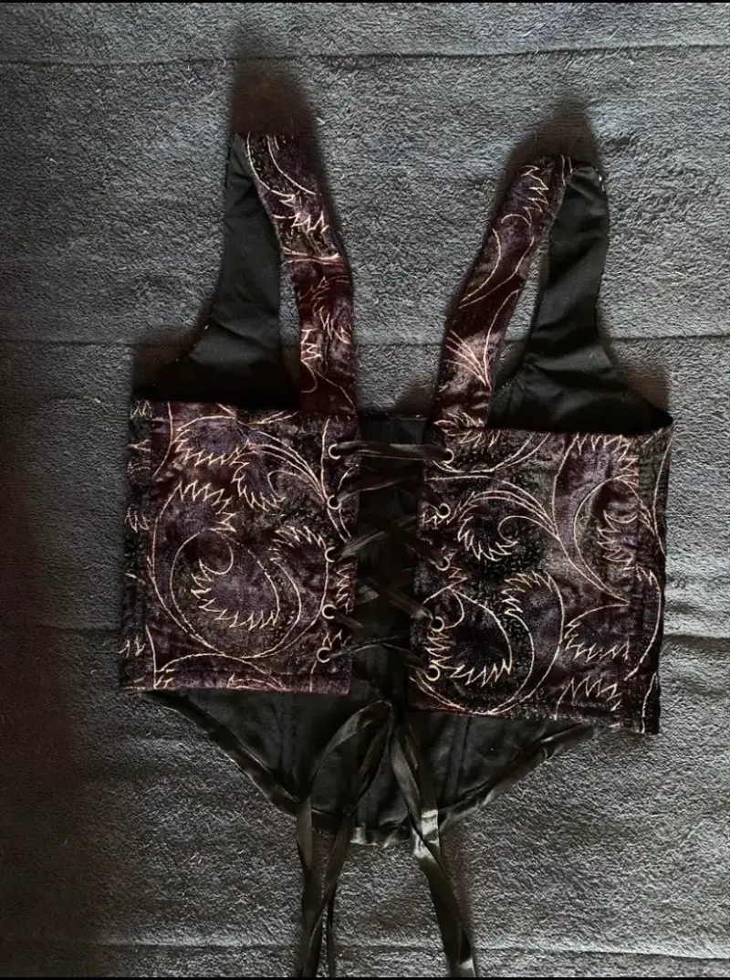 Corset bordado - 2