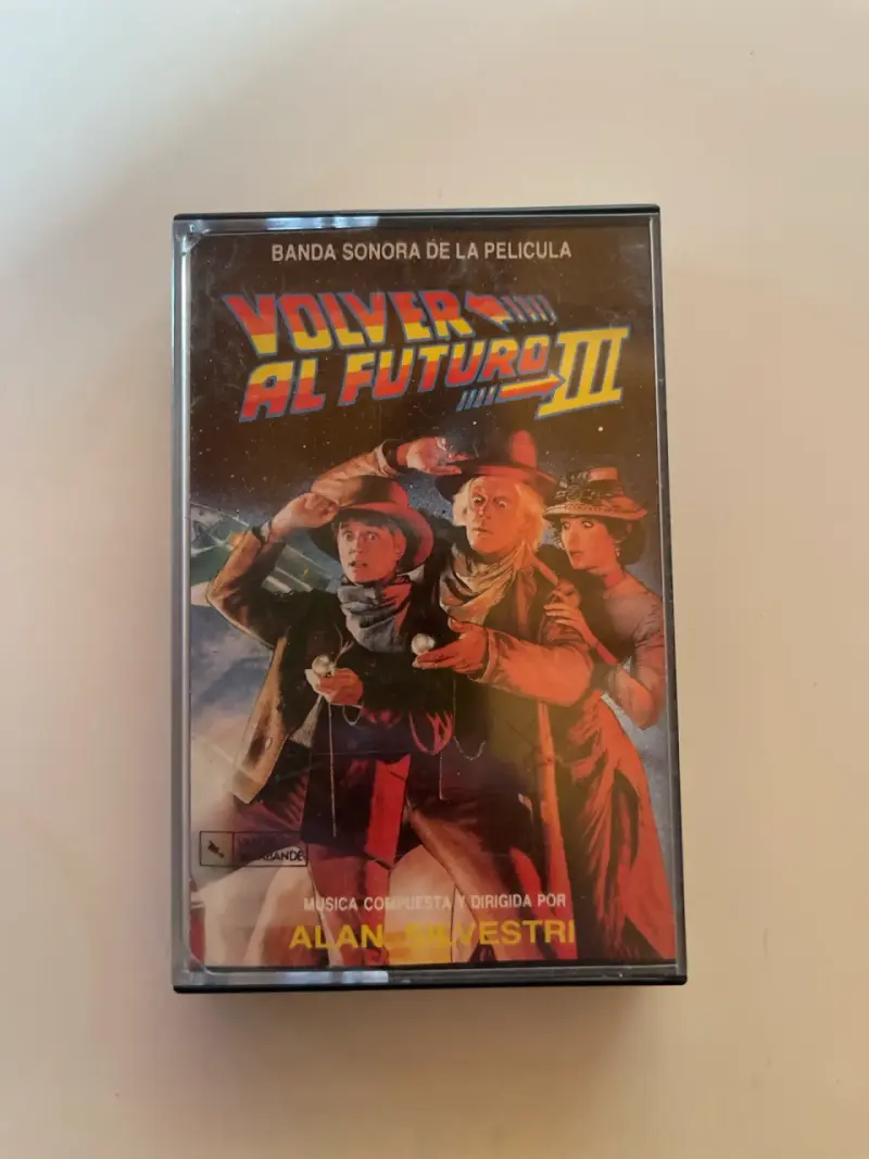 Cassette Banda Sonora Volver Al Futuro III - 1