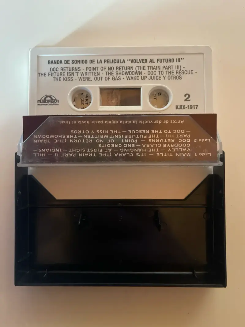 Cassette Banda Sonora Volver Al Futuro III - 2
