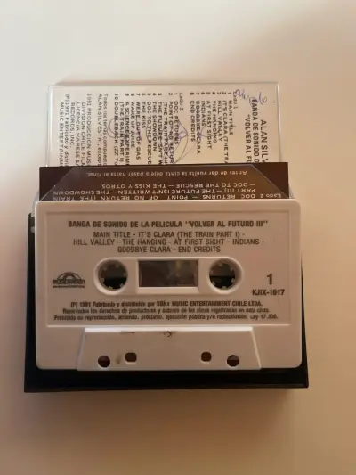 Cassette Banda Sonora Volver Al Futuro III - miniatura 3