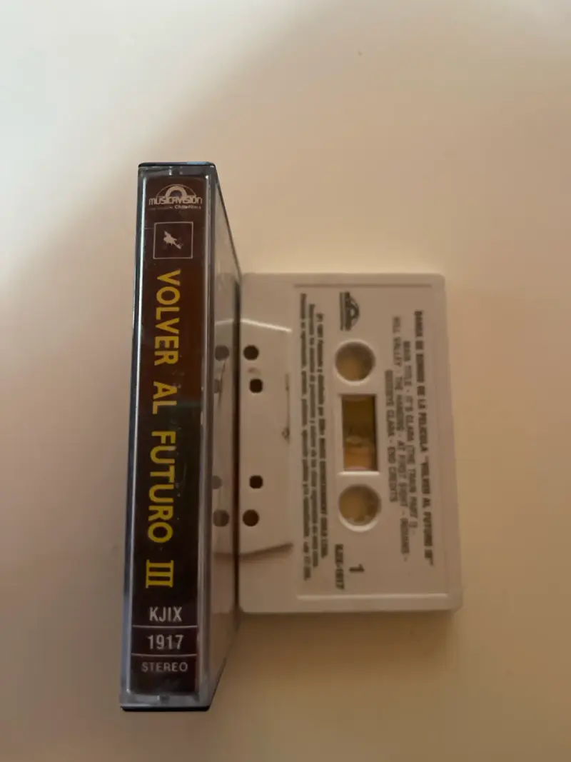Cassette Banda Sonora Volver Al Futuro III - 4