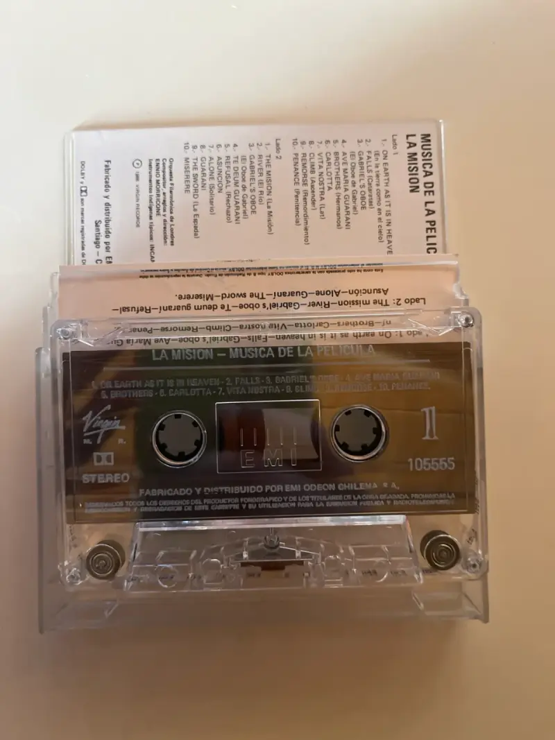 Cassette Banda Sonora La Misión - 3