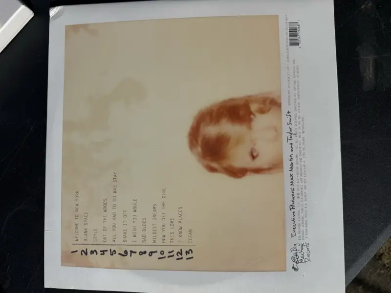Vinilo Taylor Swift 1989 - 3
