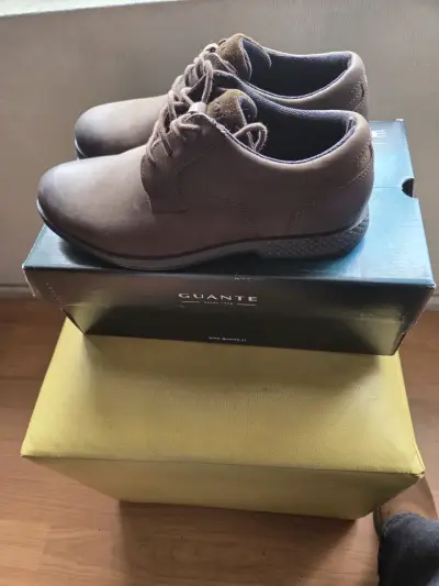 Zapatos marrones de cuero. Marca Guante - miniatura 2