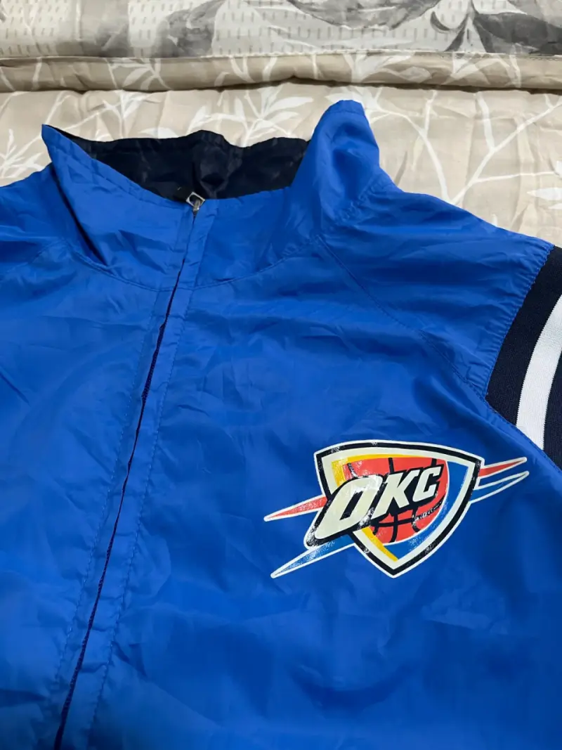 Chaqueta deportiva azul Adidas L - 2