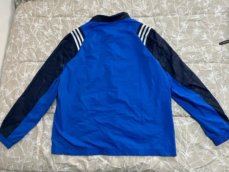 Chaqueta deportiva azul Adidas L - 5