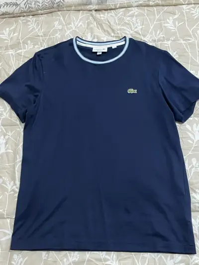 Polera azul Lacoste - miniatura 1