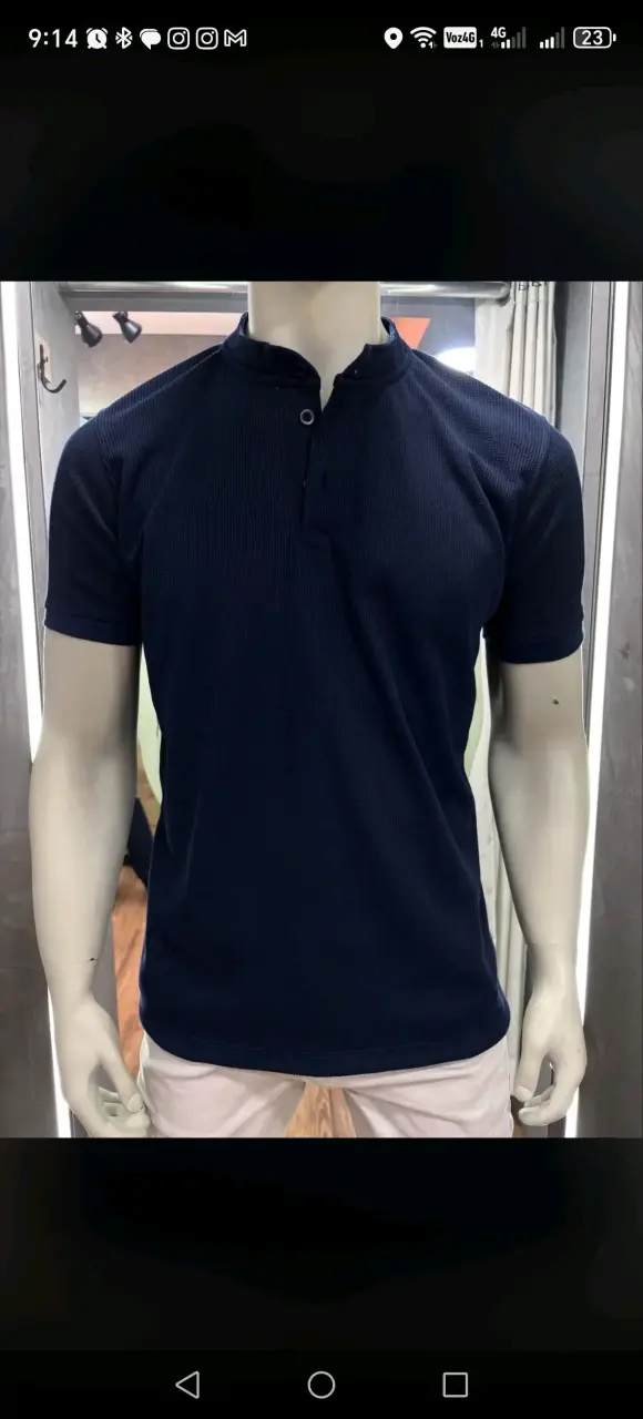 Polera marrón para hombre - 3