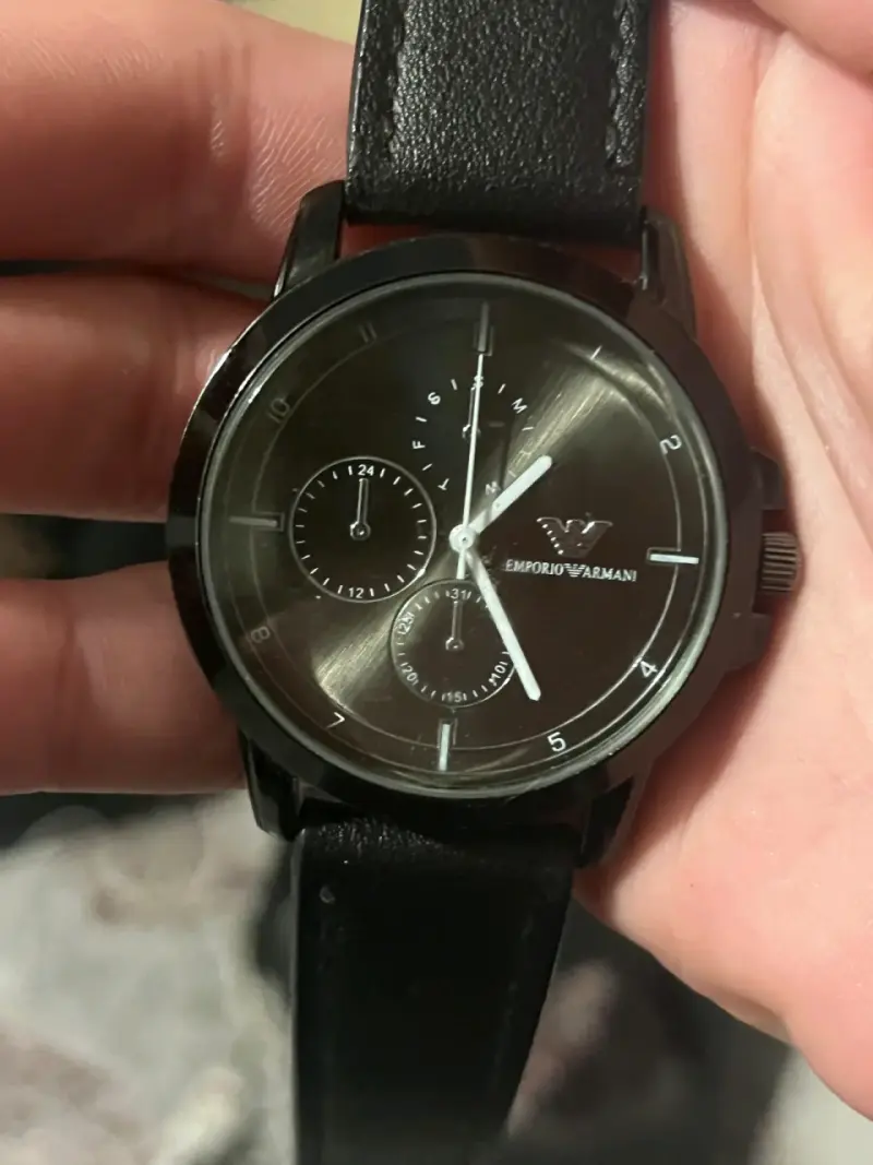 Reloj negro Emporio Armani - 1