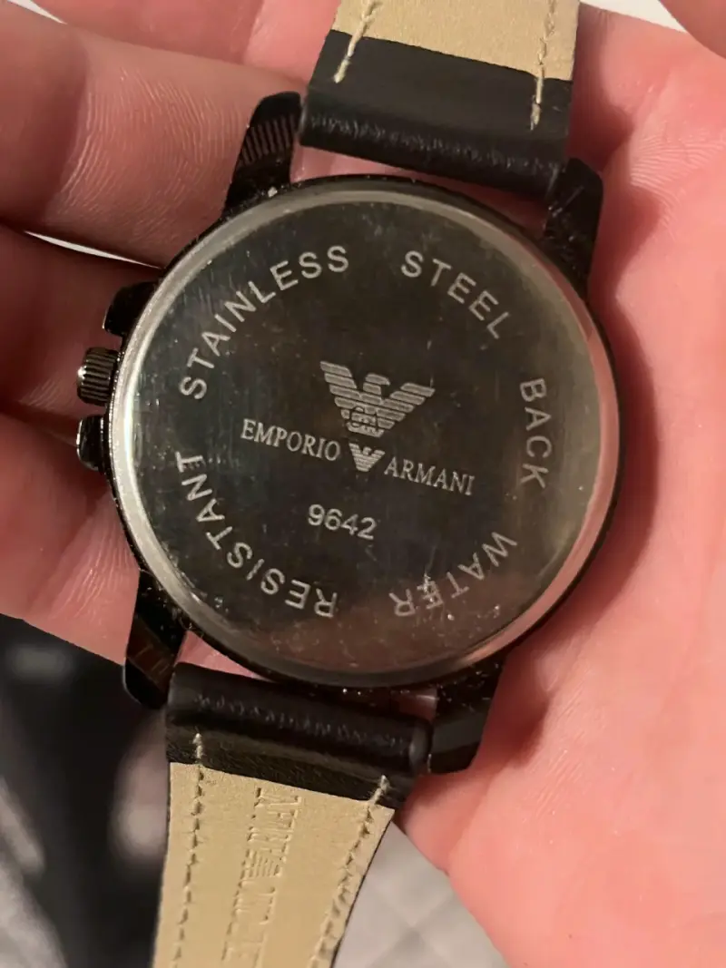 Reloj negro Emporio Armani - 2