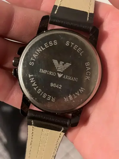 Reloj negro Emporio Armani - miniatura 2