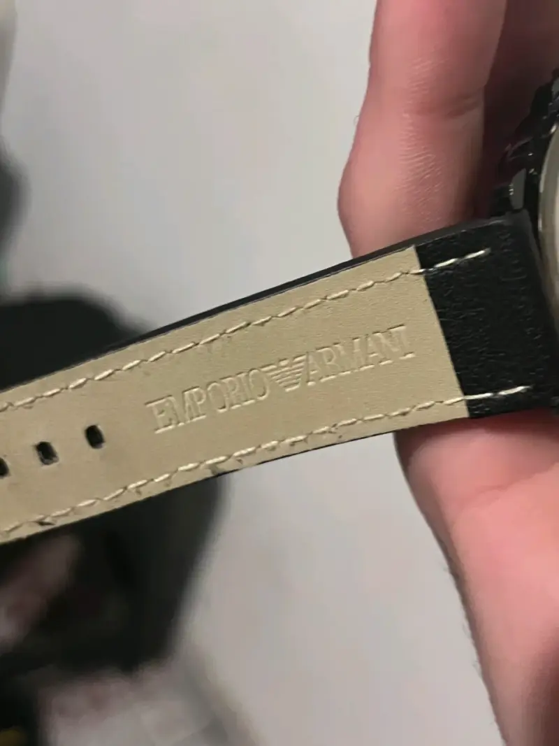 Reloj negro Emporio Armani - 3