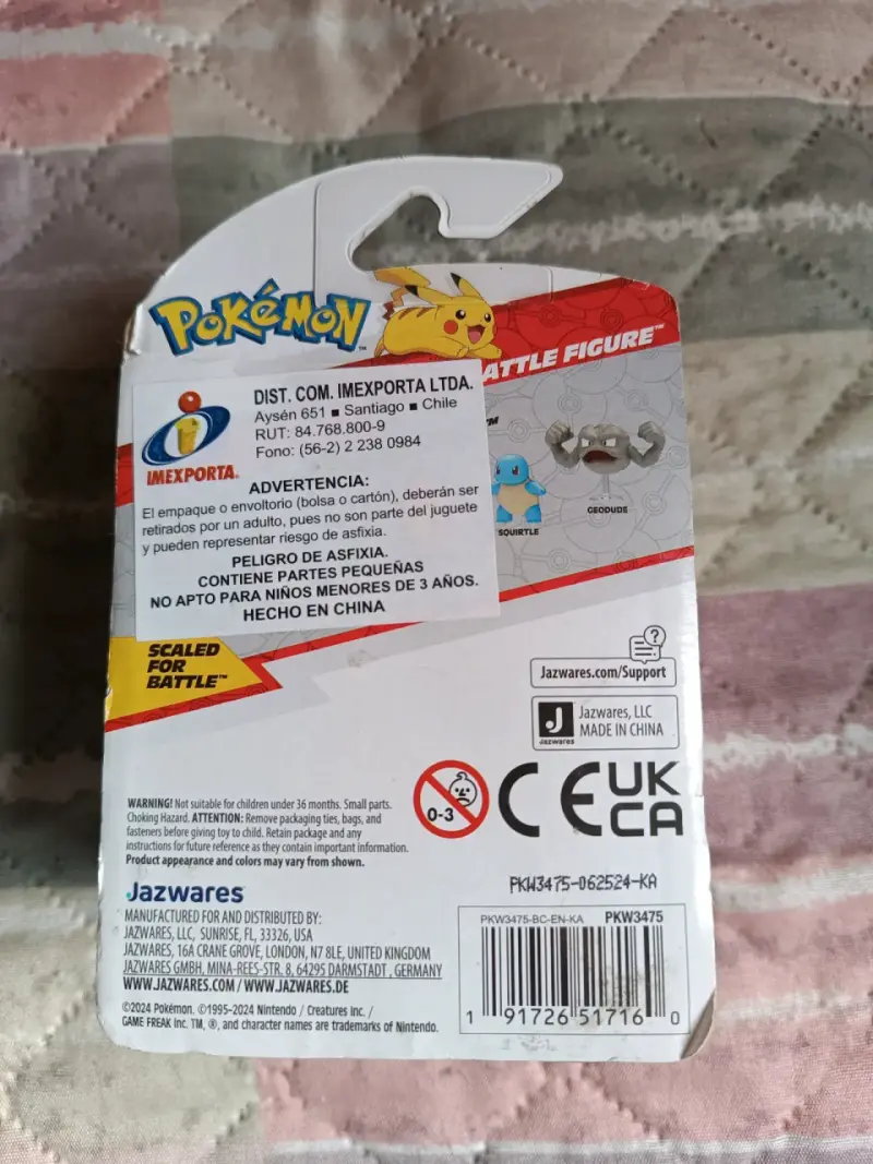 Figura de batalla Pokémon Pawniard - 2