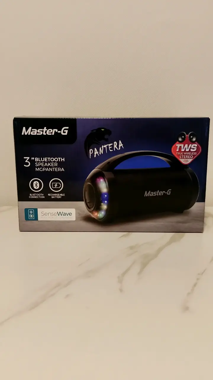 Parlante Bluetooth Master-G negro - 3