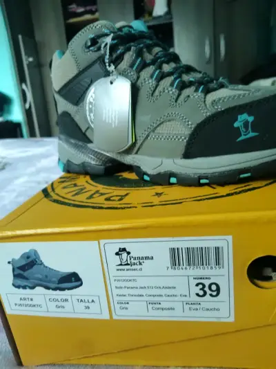 Botas trekking grises Panama Jack - miniatura 2