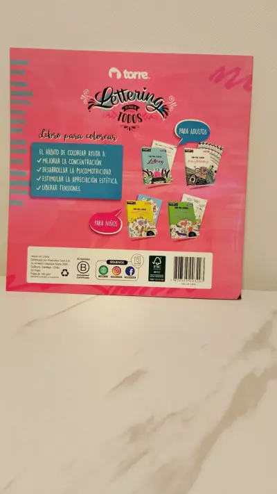 Libro para colorear Lettering - miniatura 2
