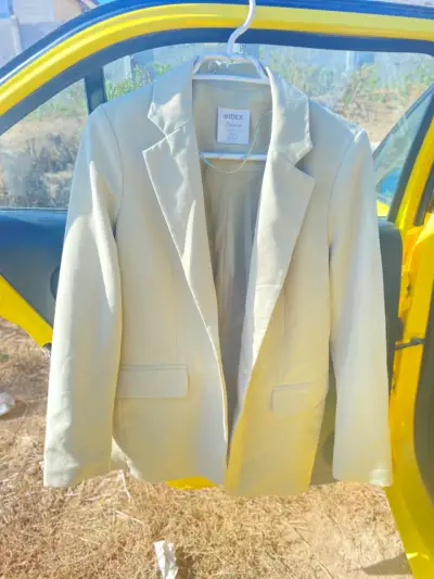 Blazer blanco elegante - miniatura 6